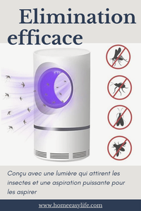 Lampe Anti-Moustique USB à LED silencieuse - HomeEasyLife™